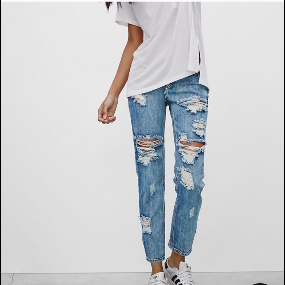 One Teaspoon Ripped Jeans